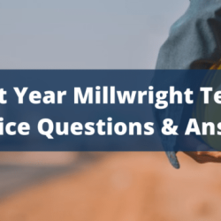 Millwright practice tests sample