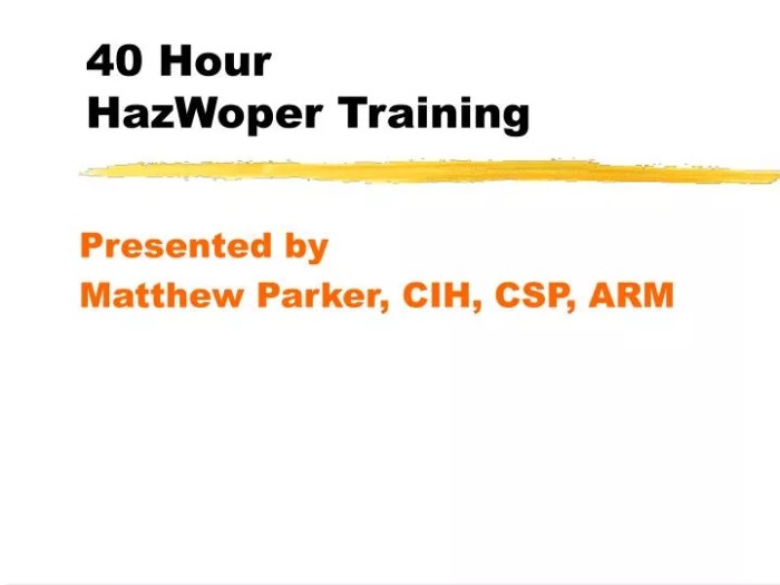 Hazwoper 24 hour test answers