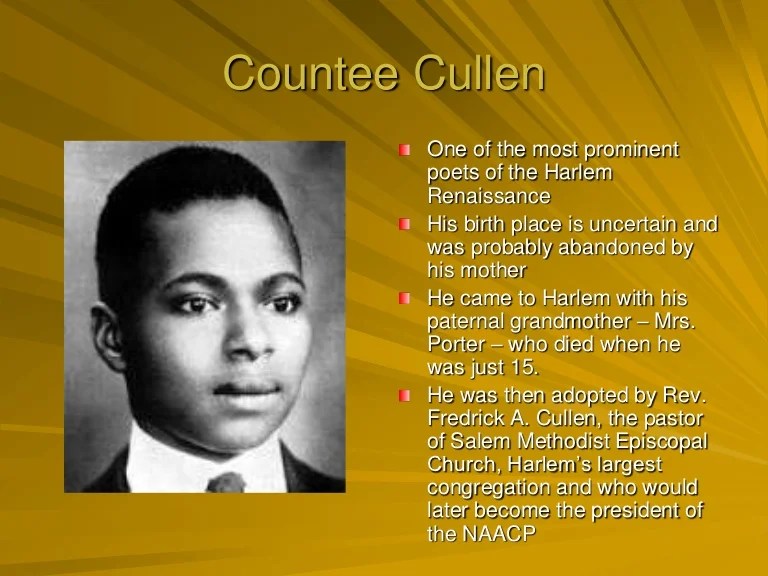 Incident by countee cullen analysis