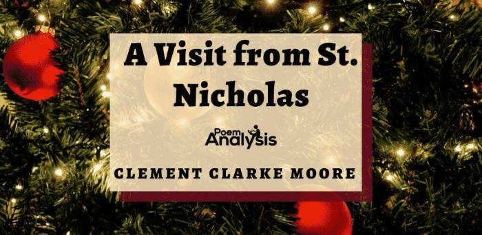 A visit from st nicholas poem questions and answers